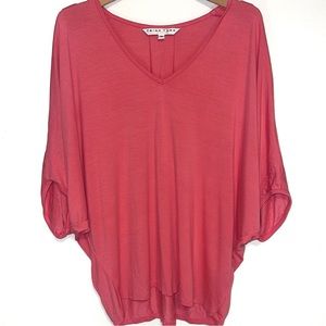 Trina Turk Dolman Sleeve Tunic Top Medium